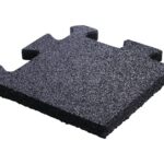 Crossmaxx Jigsaw Gummiflise Hjørne 25 x 25 x 2 cm