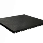 Granuflex Crossfit Gummiflise 1000 x 1000 x 43 mm Black
