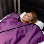 Luksus Infrarødt Saunatæppe - 3 Zoner med Energisten. Lilla eller Sort