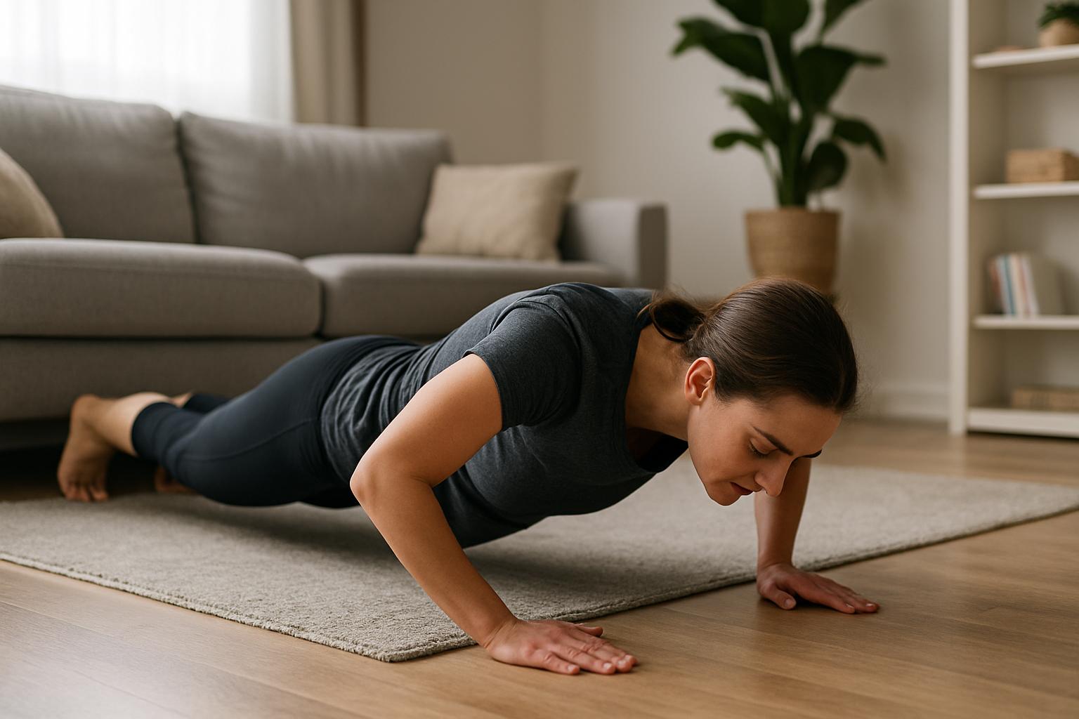 10 effektive hjemmetræningsøvelser uden udstyr