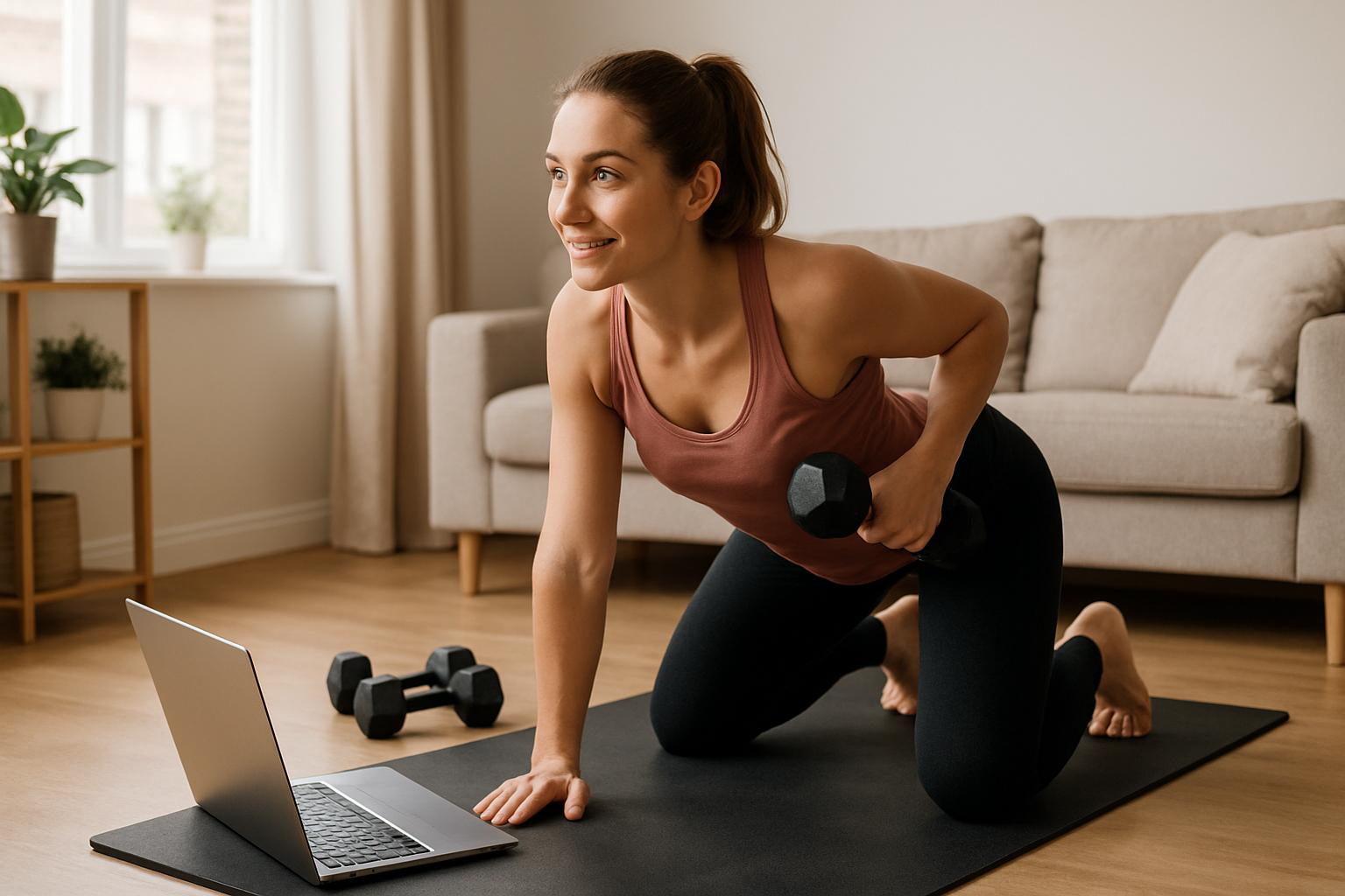 Motivationstips til kvinder, der træner derhjemme