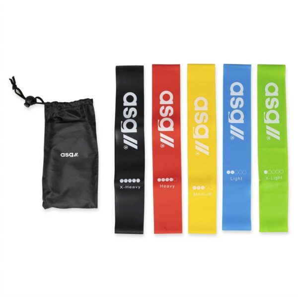 ASG Træningselastikker - 5 stk