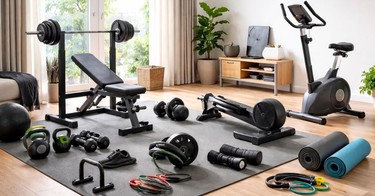 Billigt træningsudstyr til hjemmet - Bedste løsninger