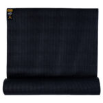 Warrior II yogamåtte (Sort)