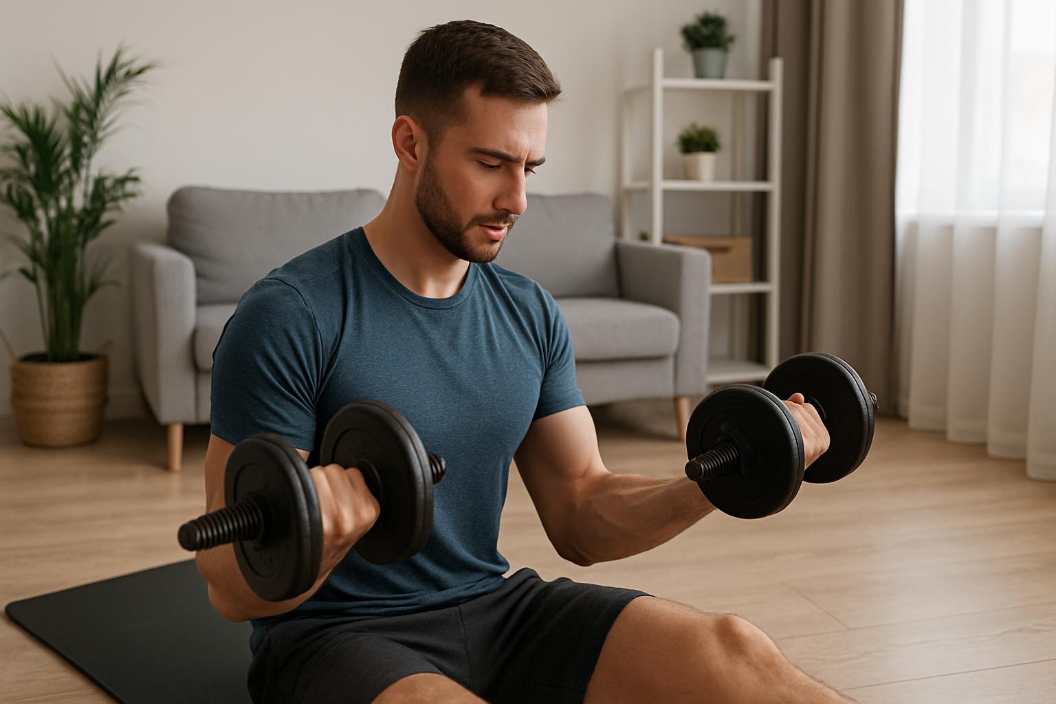 10 effektive biceps øvelser du kan lave hjemme – Uden fitnesscenter