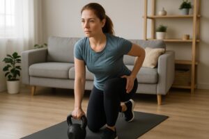 8 kettlebell øvelser du kan lave hjemme – Full body træning