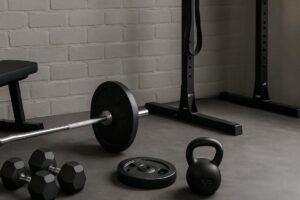 Sådan bygger du et effektivt home gym for under 1000 kr.