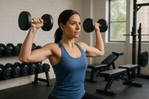 7 skulder øvelser med håndvægte – Stærke skuldre derhjemme
