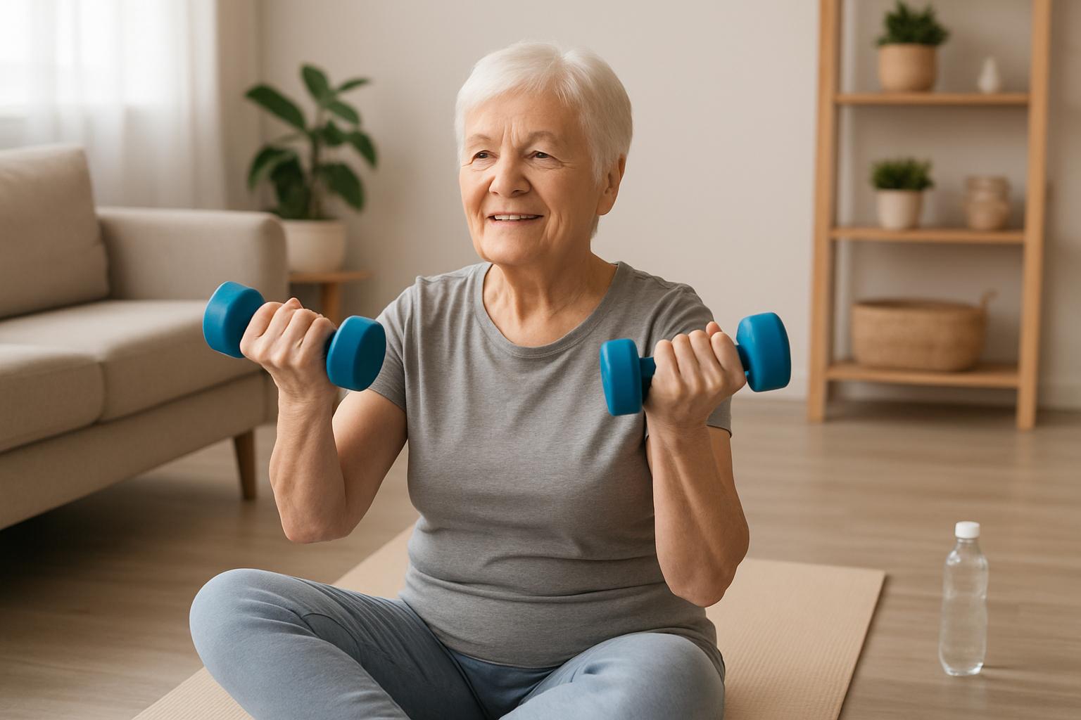 Hjemmetræning for ældre – sikre og effektive øvelser der kan laves derhjemme