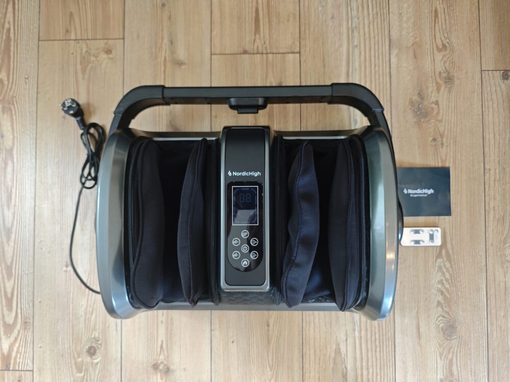 NordicHigh Fodmassager Pro+ med fjernbetjening