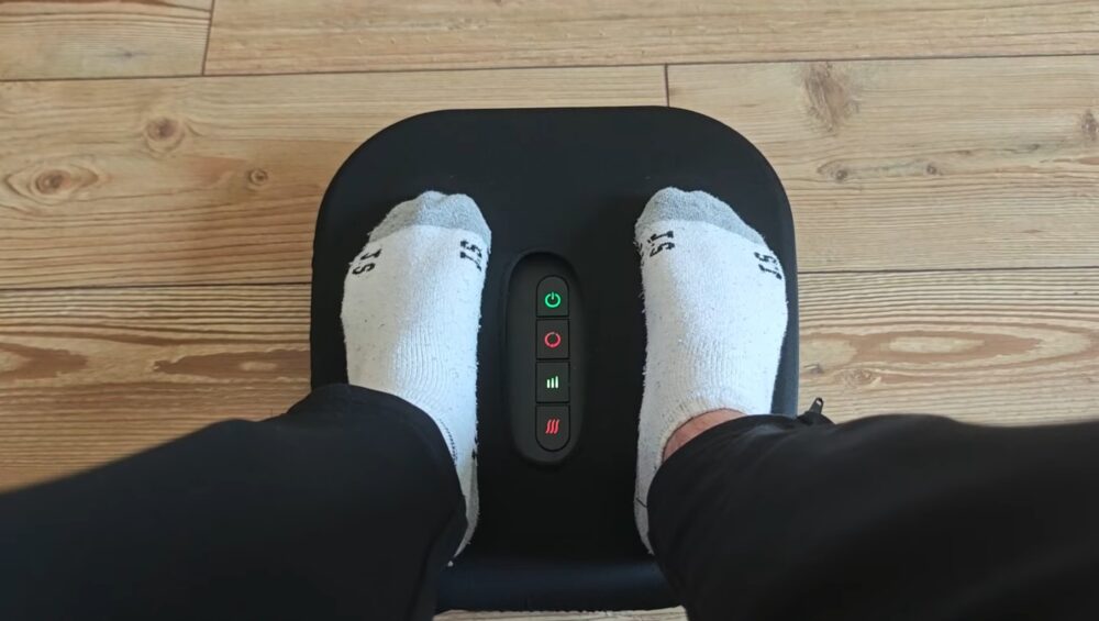 Jeg bruger Fodlux Pro massage