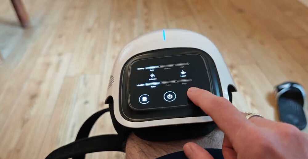 Jeg bruger Kneelux Pro på knæet