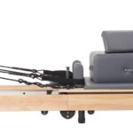 Foldbar professionel reformer i egetræ